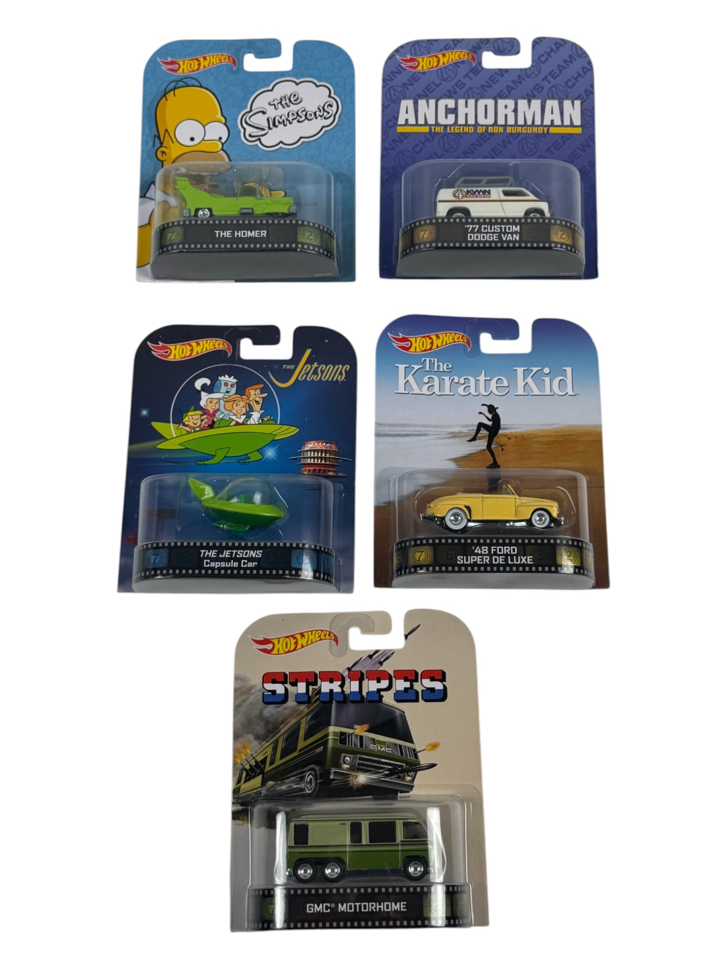 Hot Wheels Retro Entertainment Assorted Car Toy Collection Lot (1 of 5)