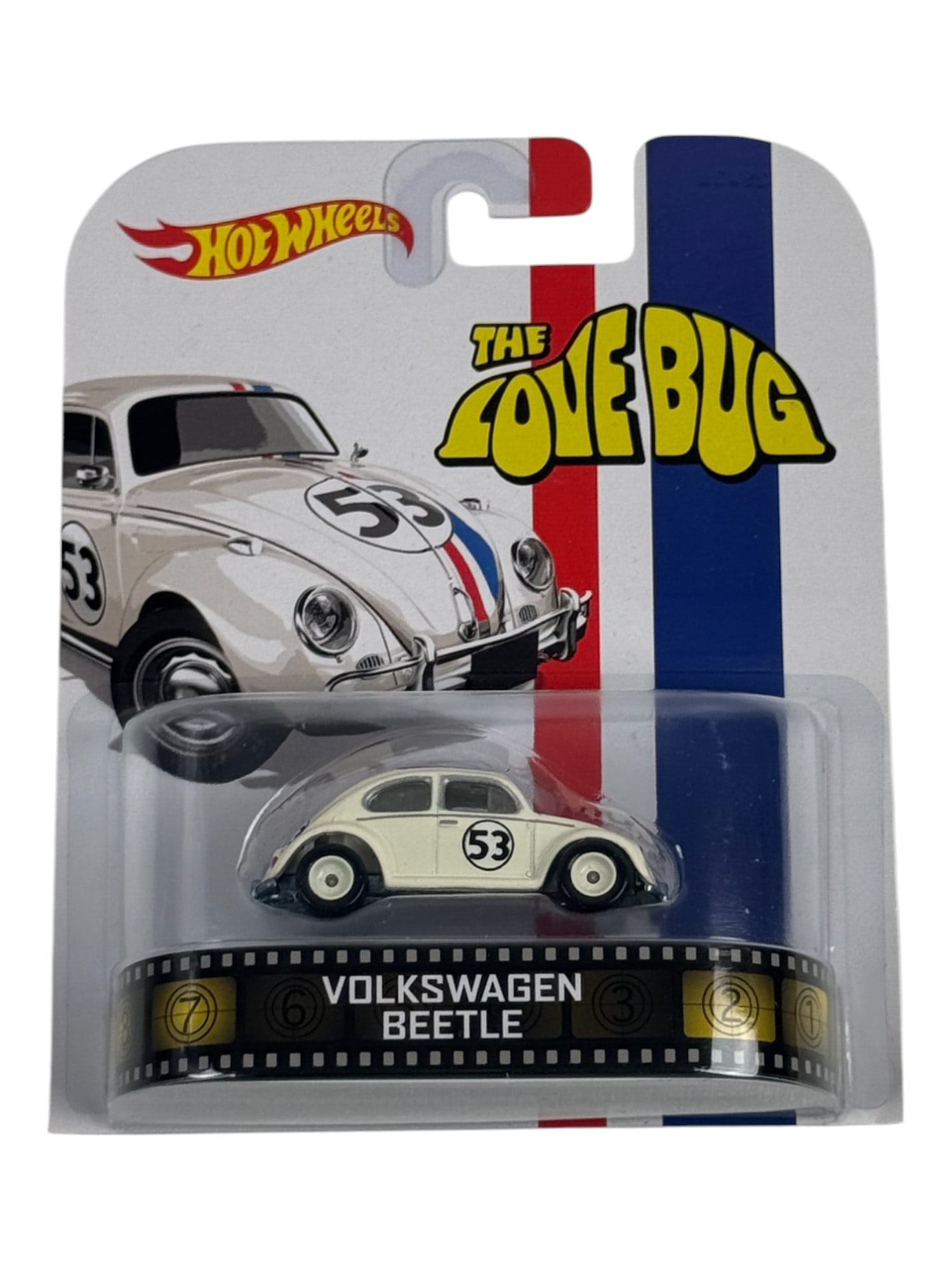 Hot Wheels Retro Entertainment The Love Bug Volkswagen Beetle Car Toy (1 of 2)