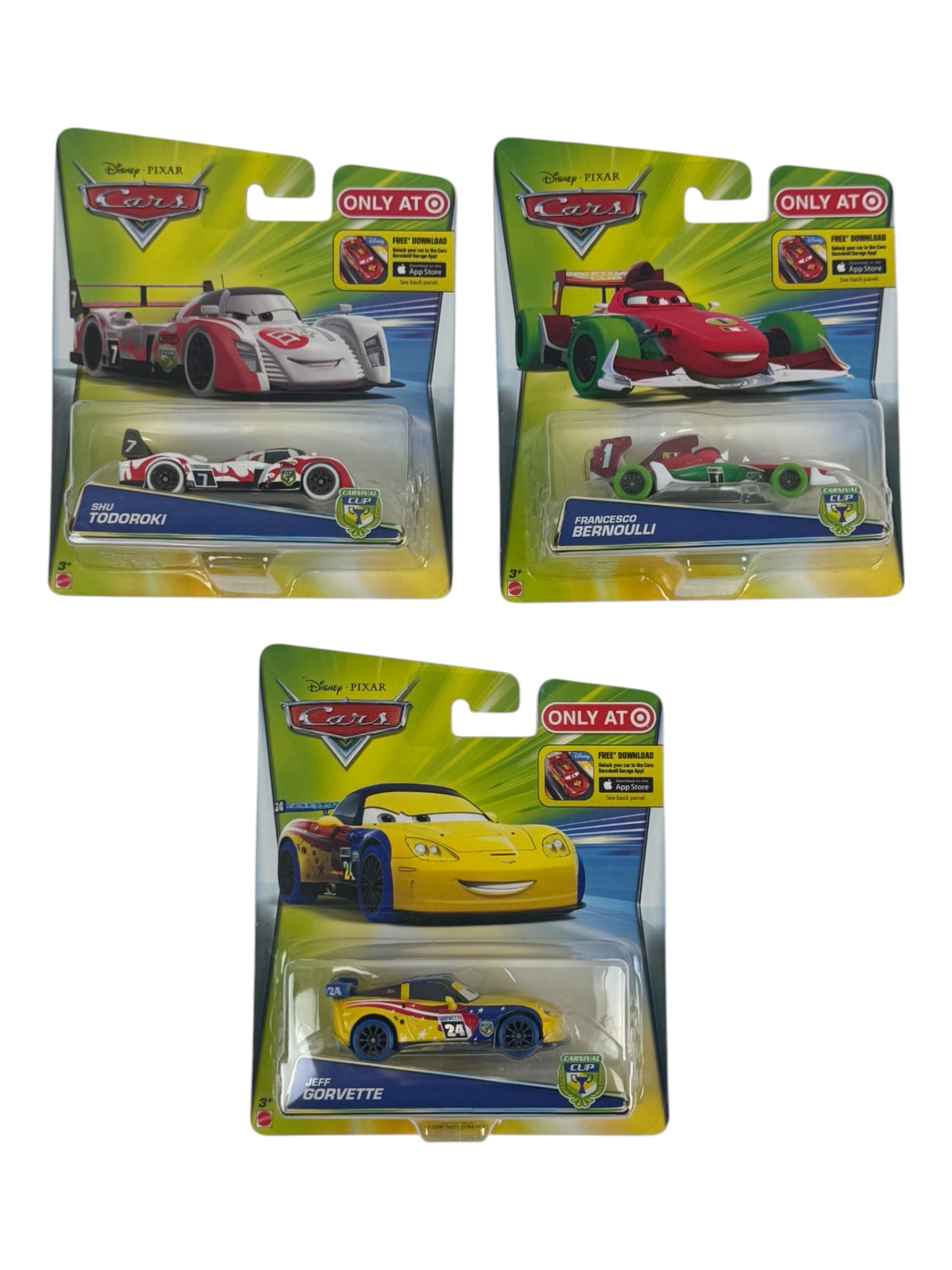 Disney Pixar Cars Target Exclusive Shu Todoroki Assorted Toy Collection Lot (1 of 5)