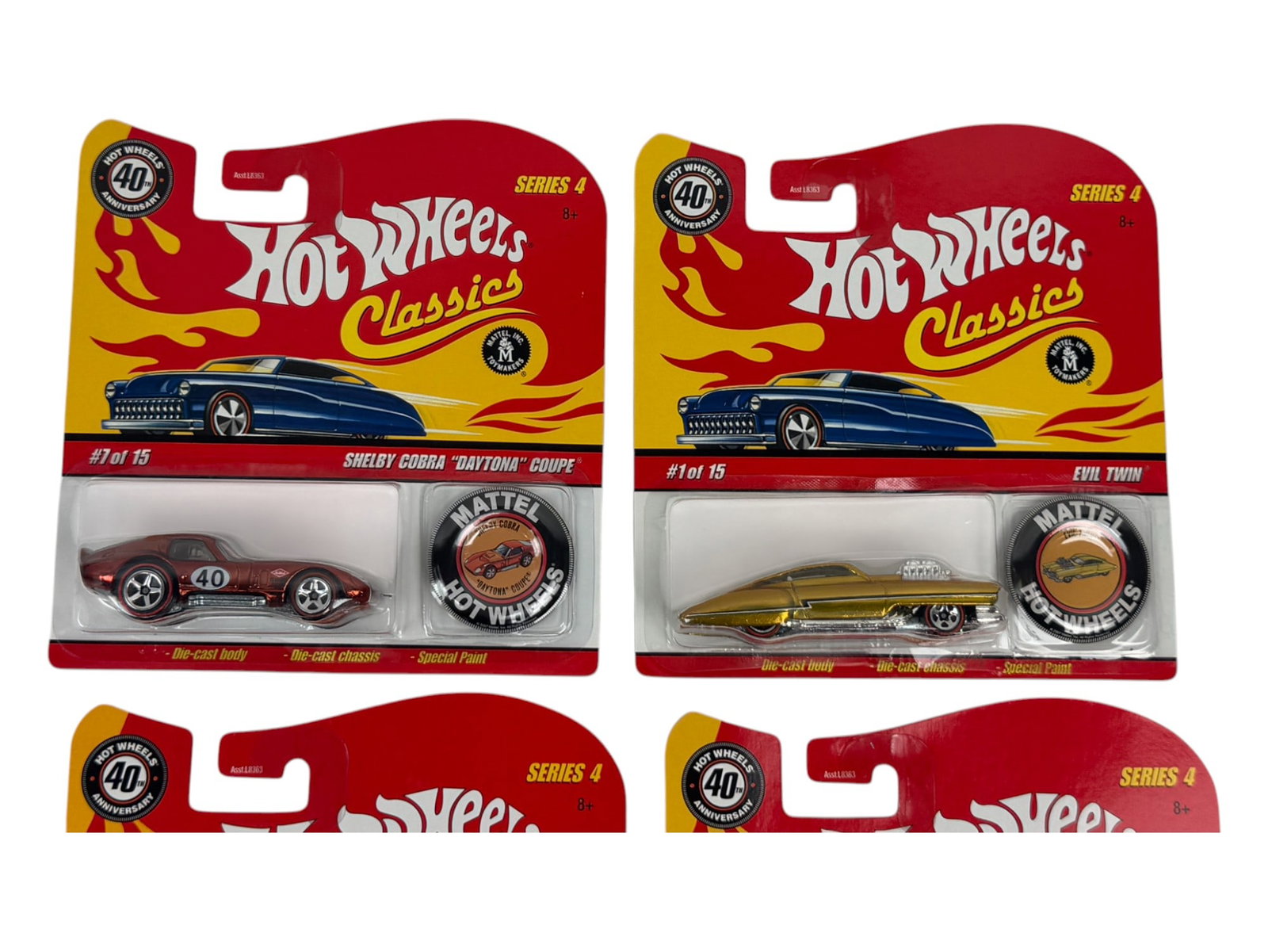 Hot Wheels Classics Assorted Car Toy Collection Lot: Hot Wheels Classics Assorted Car Toy Collection Lot