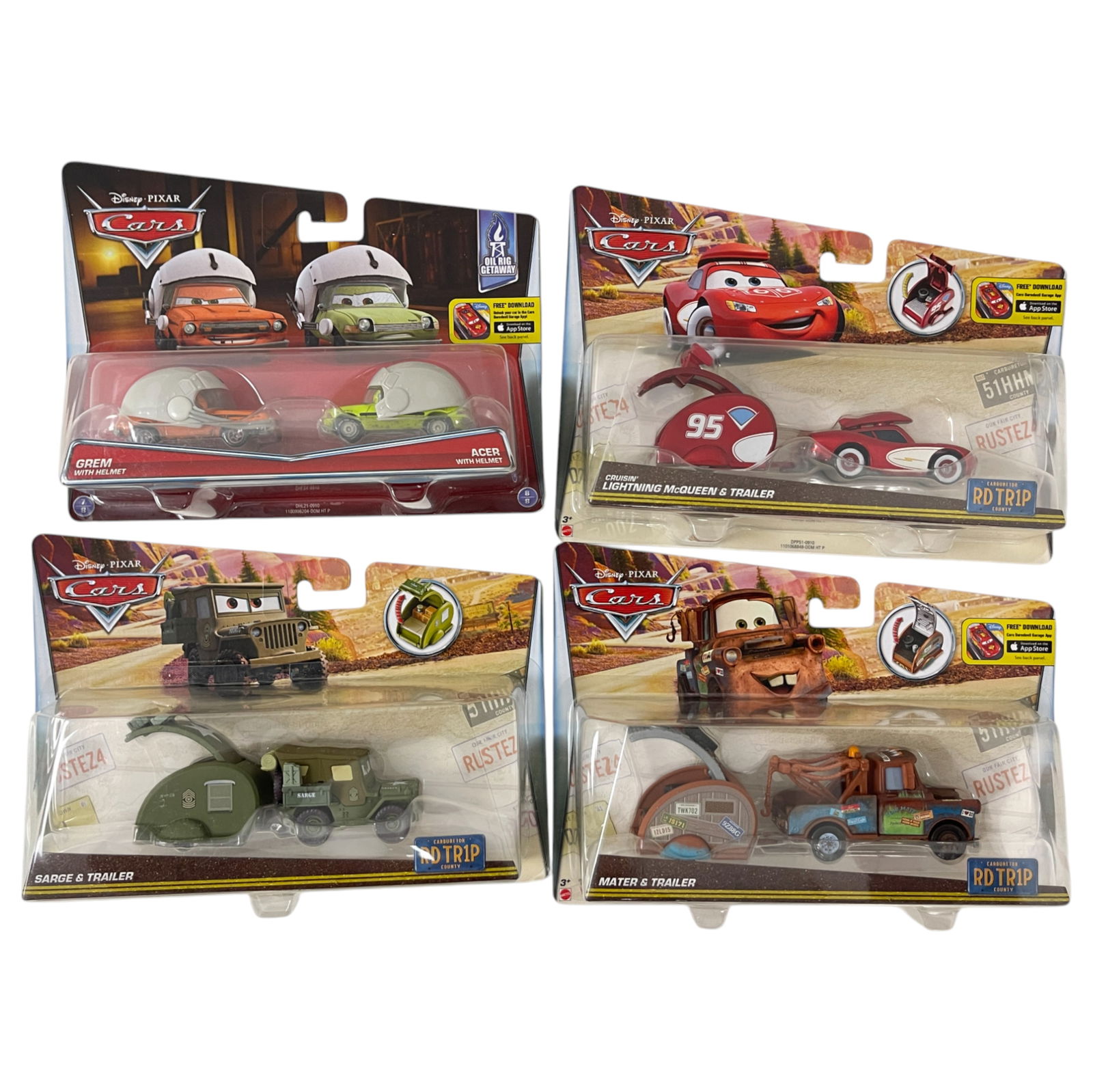 Disney Pixar Cars Assorted Toy Collection Lot (1 of 4)