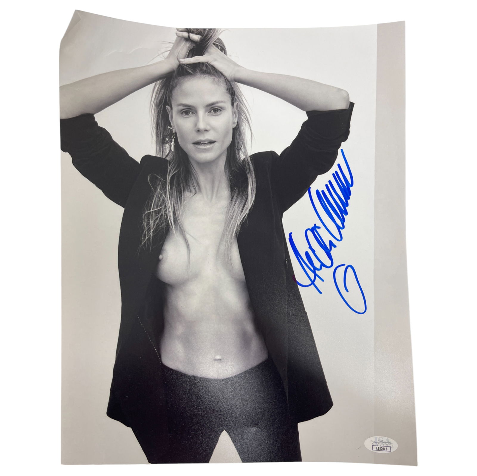 Heidi Klum JSA Signed Autograph Phot 11X14 CERT# JSA A50042 (1 of 4)