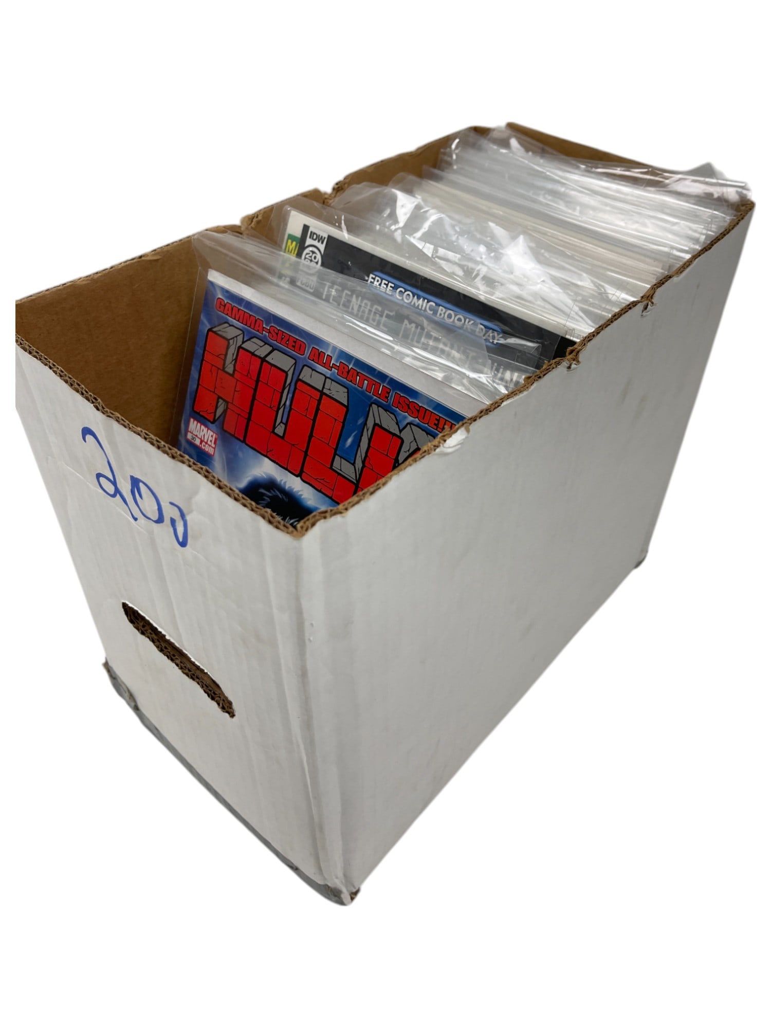 COMIC BOOK HULK AVENGERS DC MARVEL SHORT BOX COLLECTION LOT 100s (1 of 11)