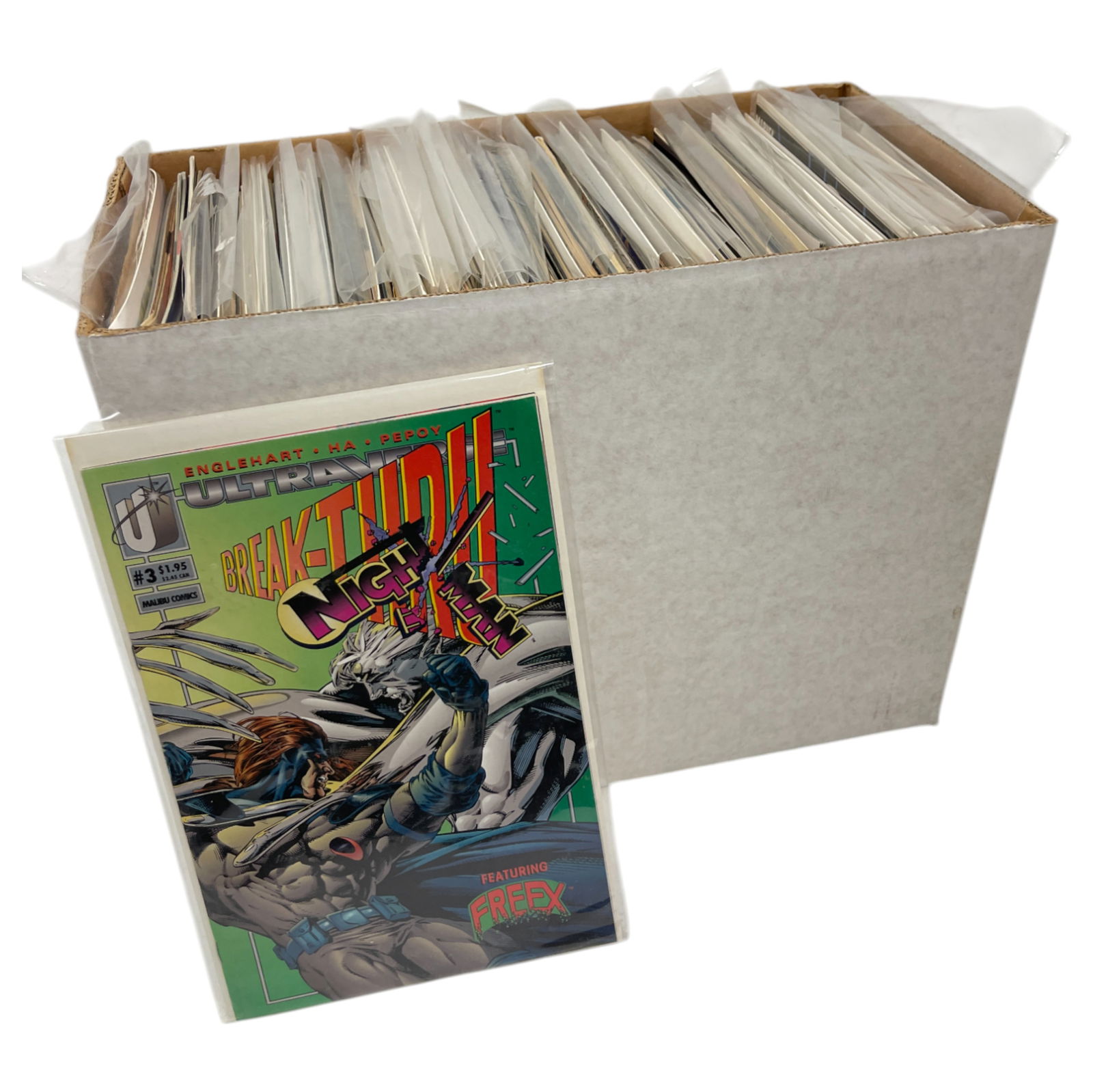 COMIC BOOK DC MARVEL Independent SHORT BOX COLLECTION LOT 100s (1 of 9)