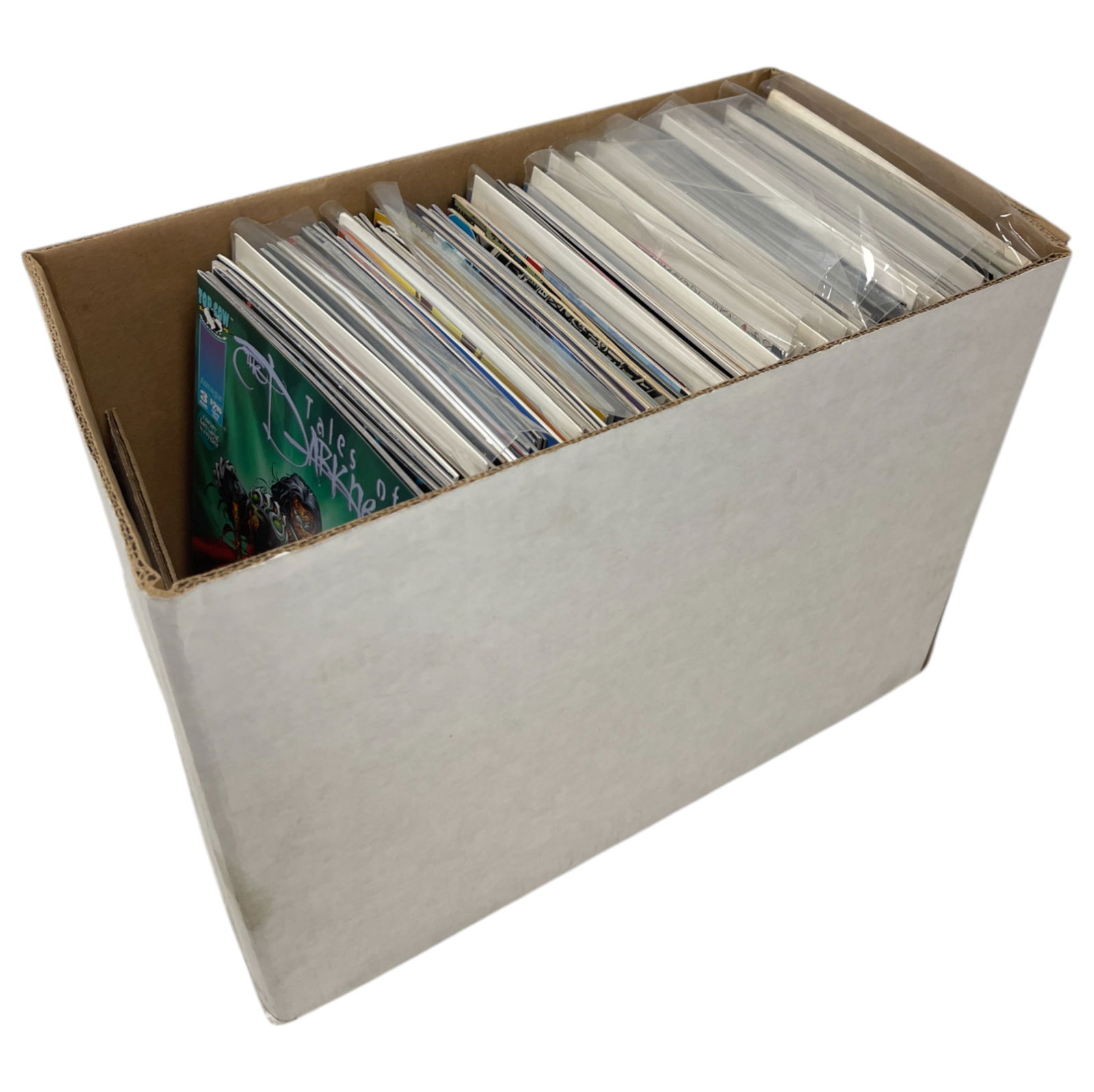 COMIC BOOK DC MARVEL Spawn Spider-Man DC MARVEL Independent SHORT BOX COLLECTION LOT 100s (1 of 15)