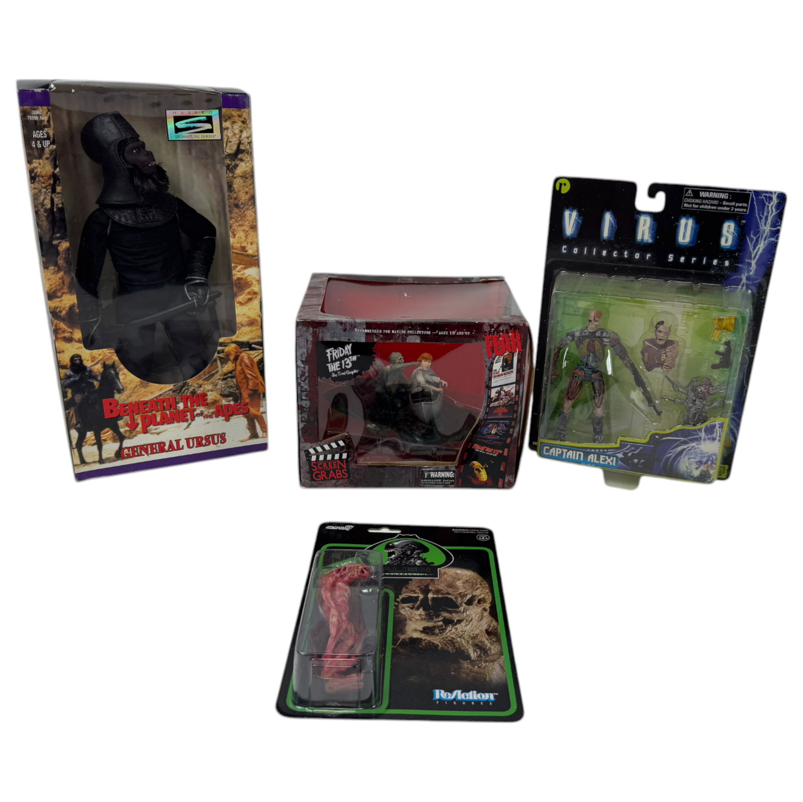 Vintage Fear of Friday Planet Apes Alien Virus Toys Action Figure Collection Lot 4 (1 of 5)