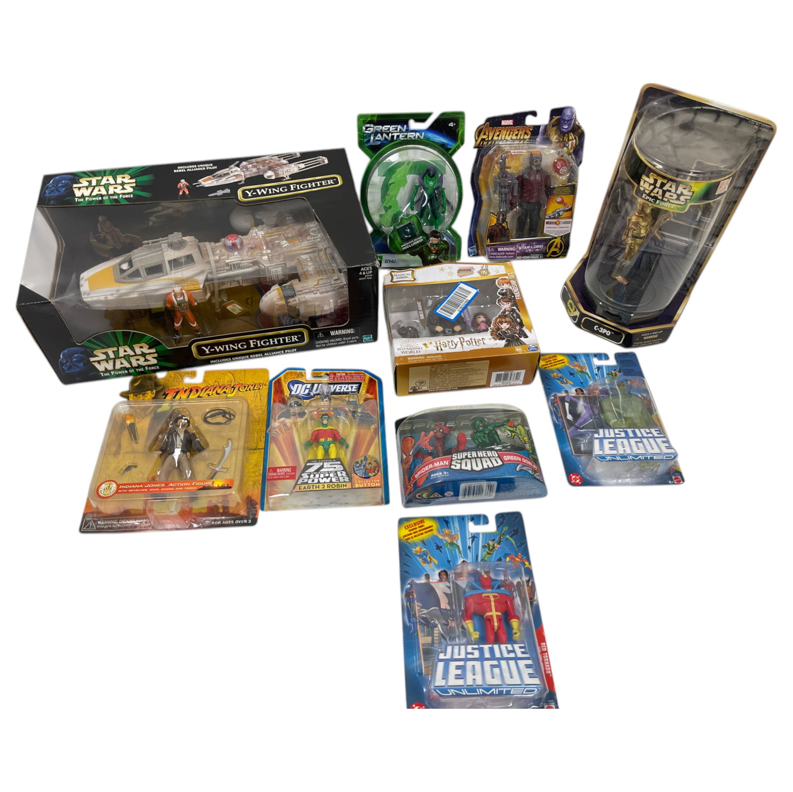 Vintage DC Marvel Toys Action Figurine Collection Lot 10  NIB (1 of 5)