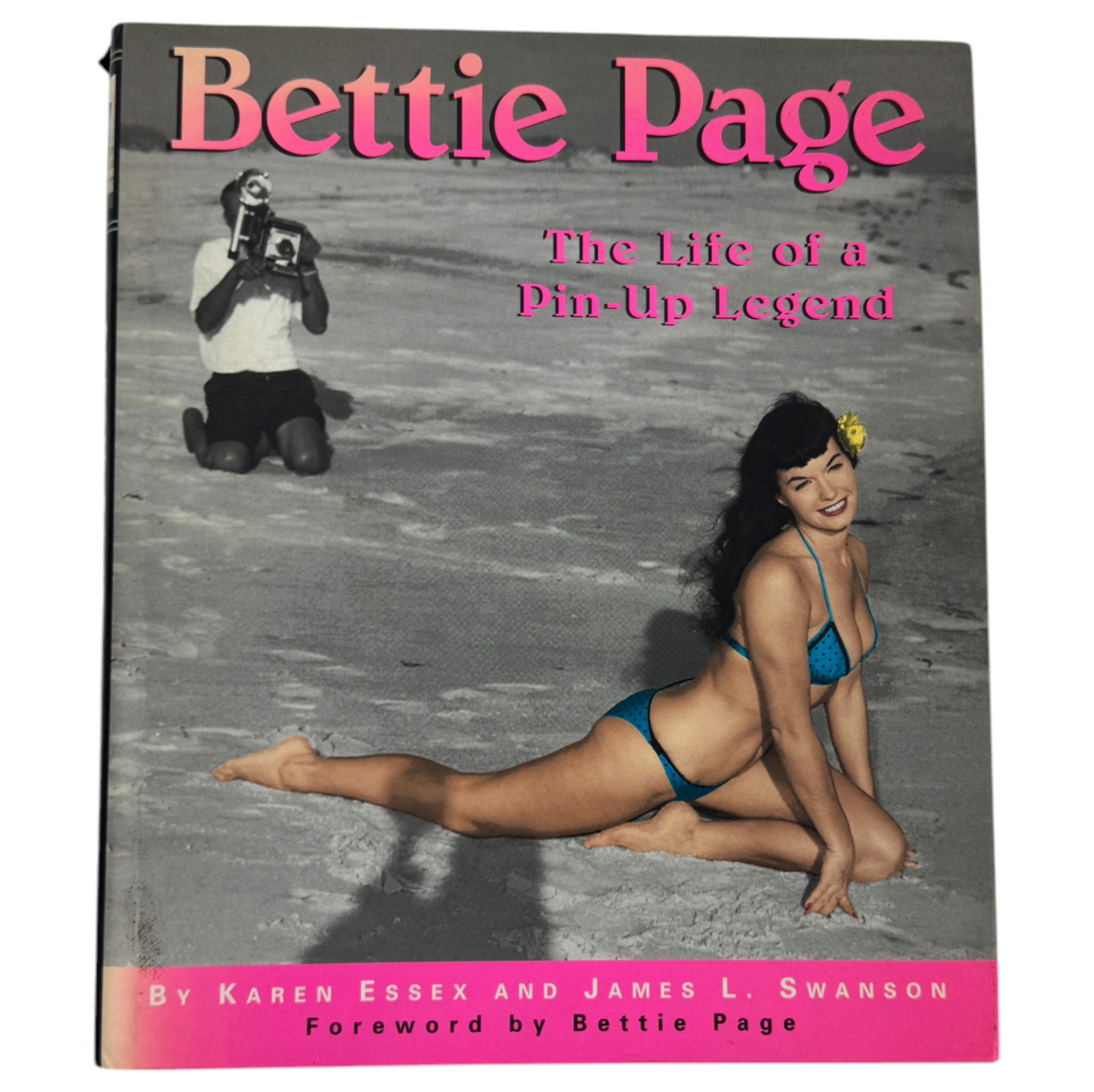 Bettie Page The Life of a Pin Up Legend by Karen Essex Book Hand Signed by Bettie Page (1 of 6)