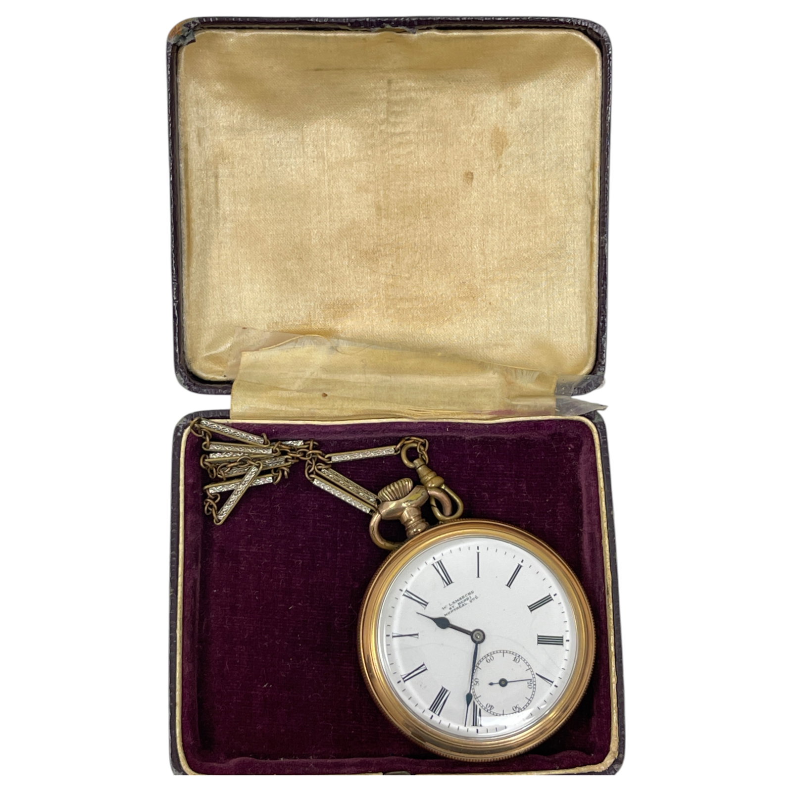 POCKET WATCH LAMARCHE ST. HENRI MONTREAL: POCKET WATCH LAMARCHE ST. HENRI MONTREAL