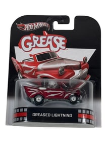 Hot Wheels Retro Entertainment Grease Greased Lightning Car Toy