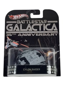 Hot Wheels Battlestar Galactica 35th Anniversary Cyclon Raider Toy