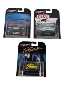 Hot Wheels Retro Entertainment Assorted Car Toy Collection Lot