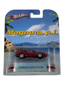Hot Wheels Retro Entertainment Magnum p.i. Ferrari 308 GTS QV Car Toy