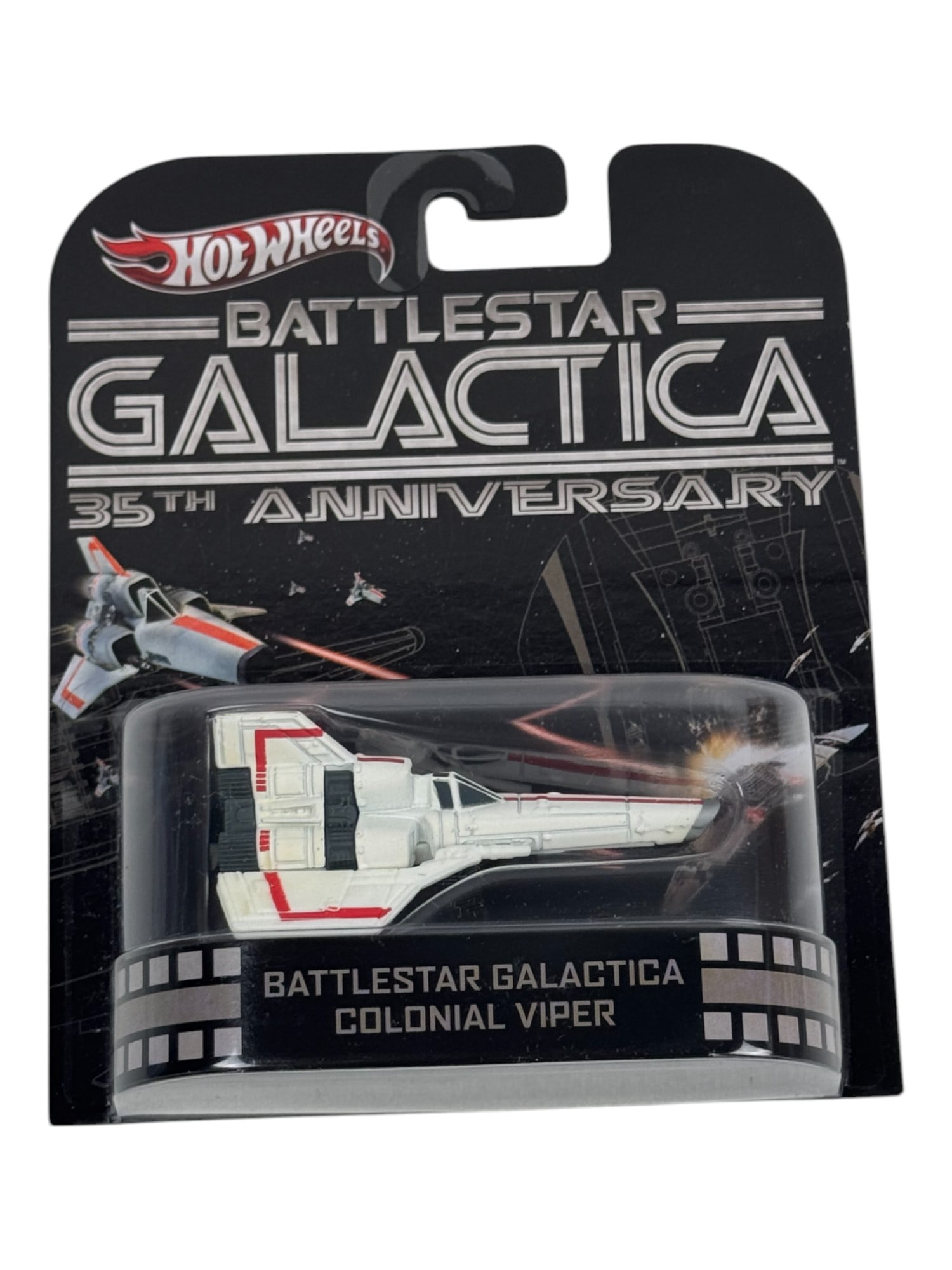 Hot Wheels Retro Entertainment Battlestar Galactica Colonial Viper Toy (1 of 2)