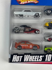 Hot Wheels Gift 10 Pack Die Cast Car Toy Set