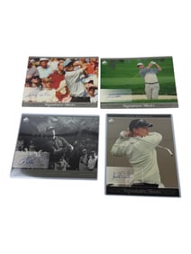 Golf Sigature Shots Signed Pro Golf Autograph Collection