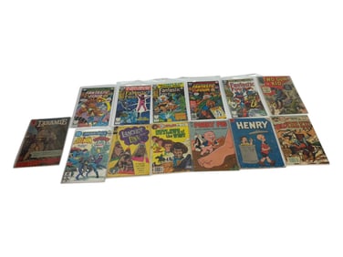 Vintage Comic Book Assorted Collection Lot