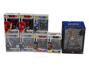 Vintage Action Figure Toy Assorted Collection Lot