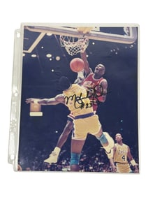 Michael Jordan Signed 8x10 NBA Basketball Photograph