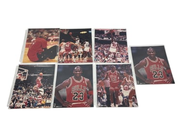 MIchael Jordan Chicago Bulls 8x10 Photograph Collection Lot