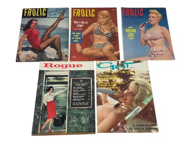Vintage Adult Erotic Magazine Assorted Collection Lot