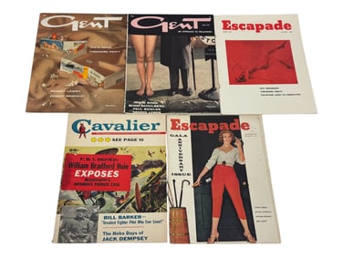 Vintage Adult Erotic Magazine Assorted Collection Lot