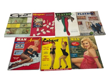 Vintage Adult Erotic Magazine Assorted Collection Lot