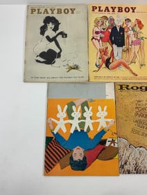 Vintage Adult Erotic Playboy Magazine Assorted Collection Lot