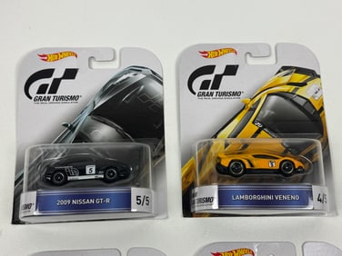 Hot Wheels Gran Turismo Assorted Car Toy Collection Lot