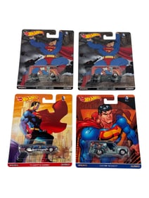Hot Wheels DC Superman Metal/Metal Real Riders Assorted Car Toy Collection Lot