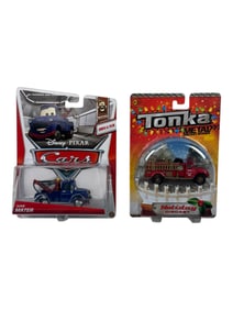 Disney Pixar Cars Ivan Mater Maters Deluxe 7 Tonka Metal Holiday Diecast