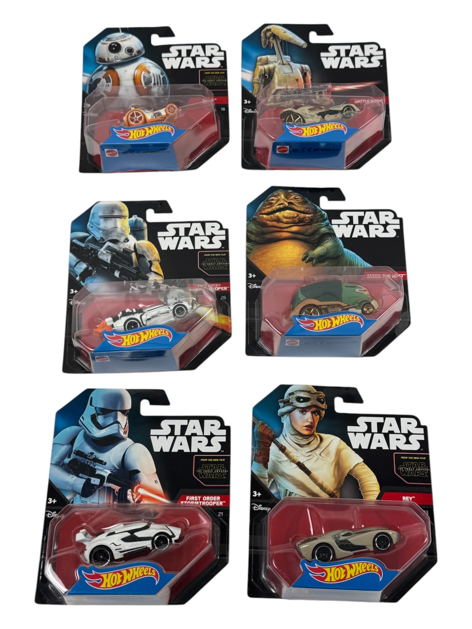Hot Wheels Star Wars Assorted Car Toy Collection Lot: Hot Wheels Star Wars Assorted Car Toy Collection Lot