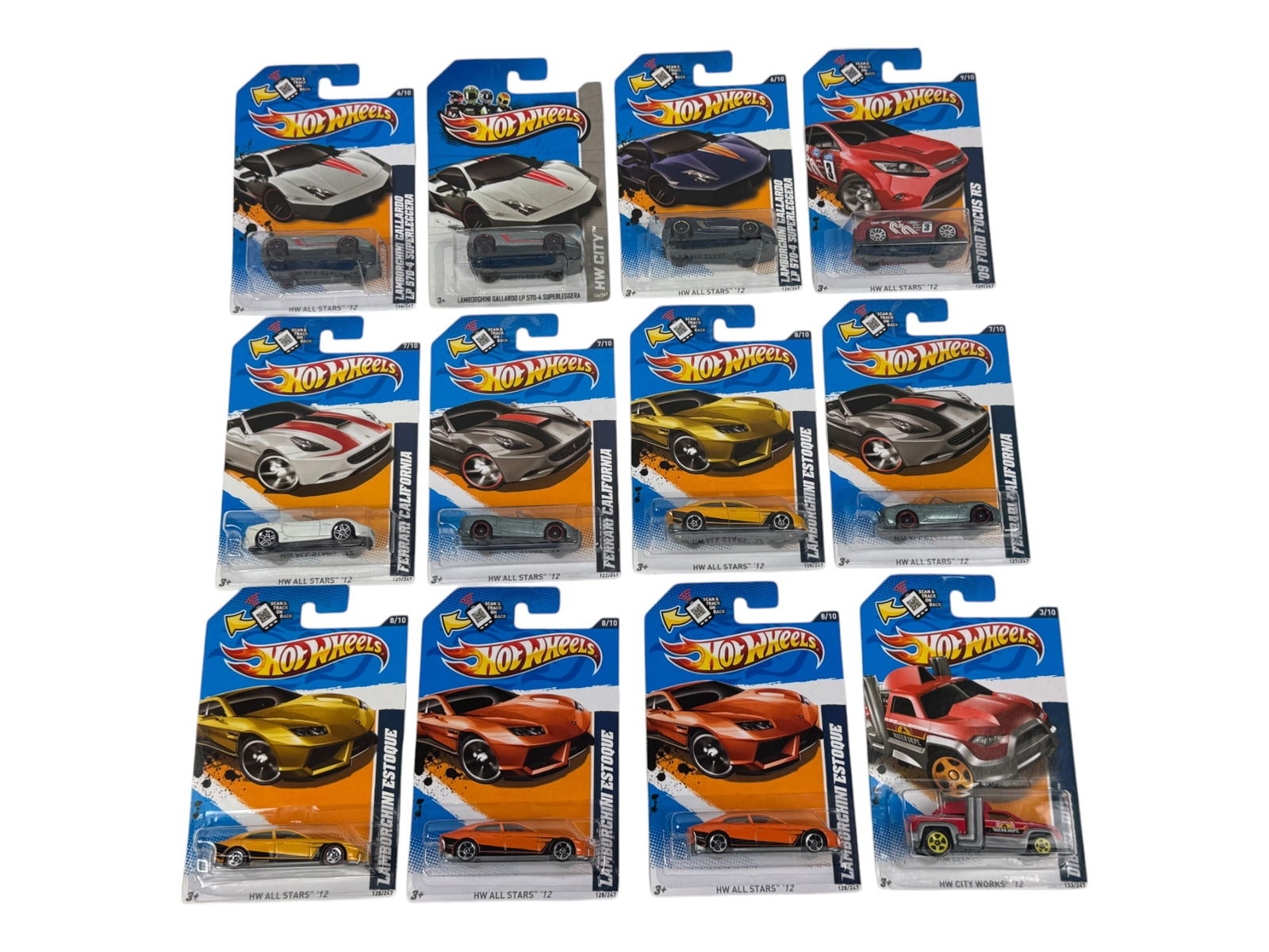 Hot Wheels Assorted Car Toy Collection Lot: Hot Wheels Assorted Car Toy Collection Lot