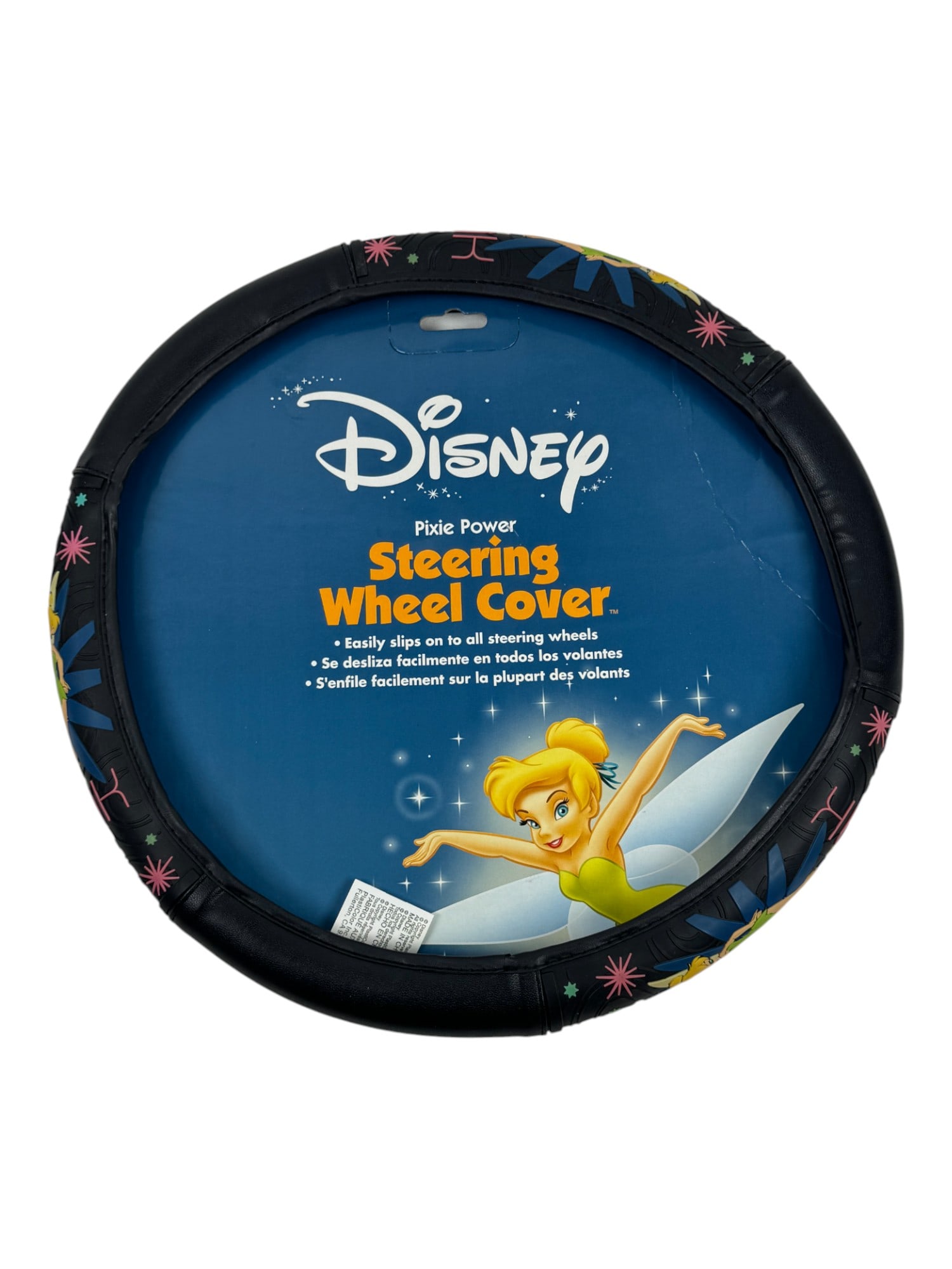 Disney NOS Pixie Power Tinker Bell Steering Wheel Cover: Disney NOS Pixie Power Tinker Bell Steering Wheel Cover