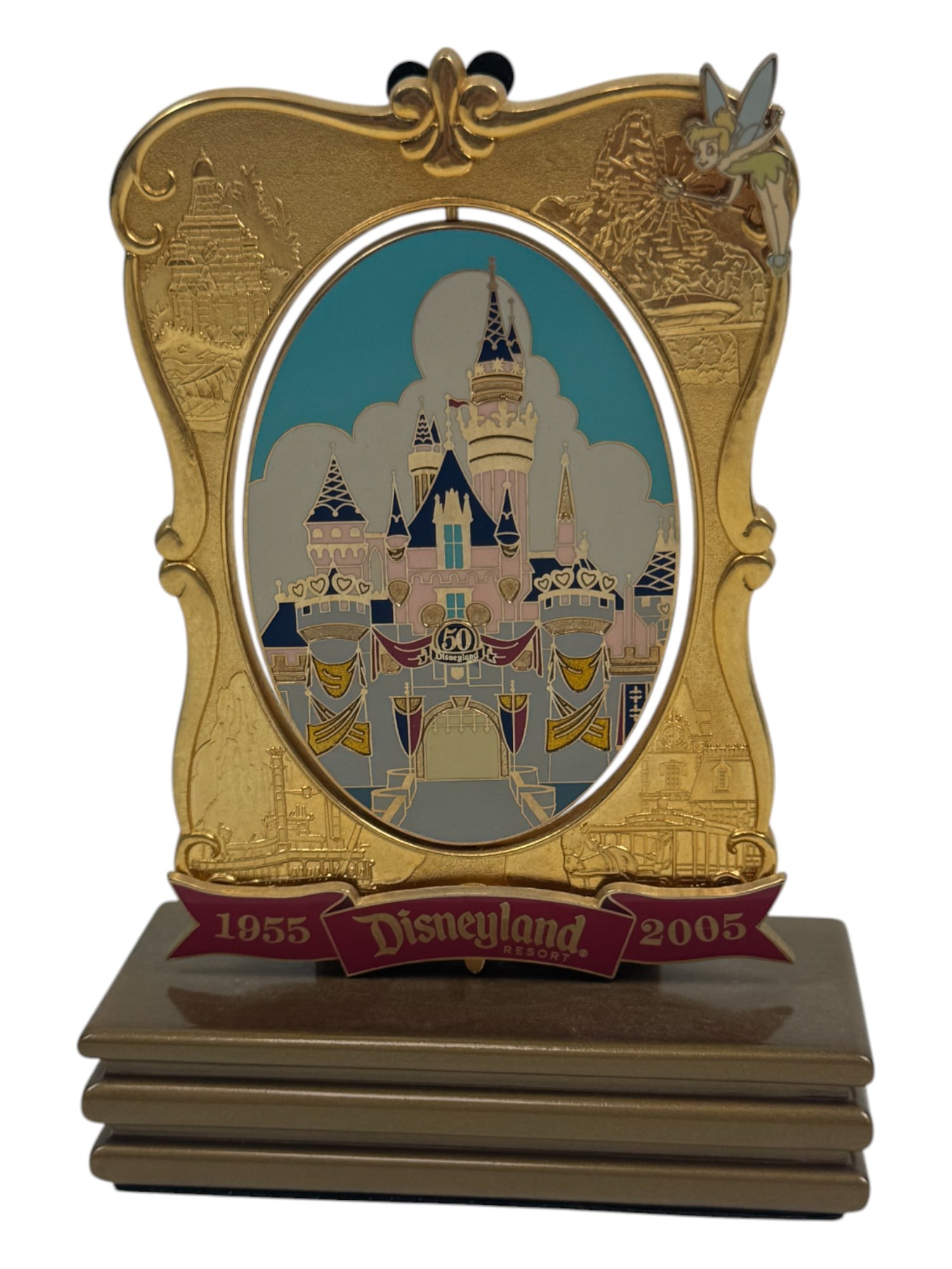 Disneyland Celebrating 50 Years Magical Memories 2005 Castle Jumbo Pin (1 of 5)