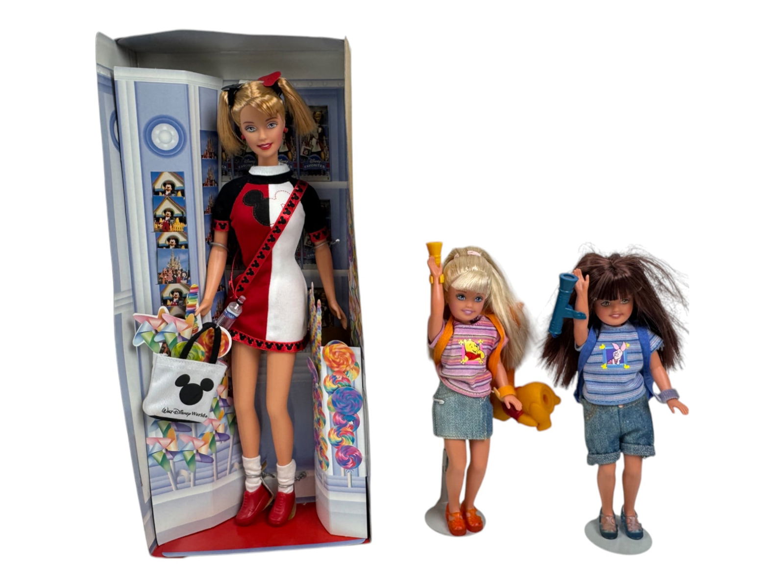 Vintage Disney Barbie Dolls with Disney Accessories Collection Lot (1 of 5)