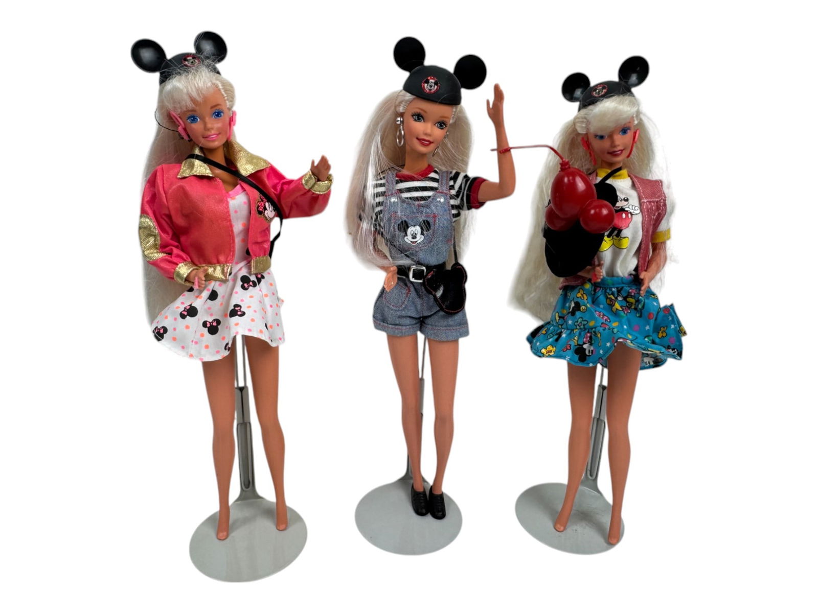 Vintage Disney Barbie Dolls with Disney Accessories Collection Lot (1 of 5)