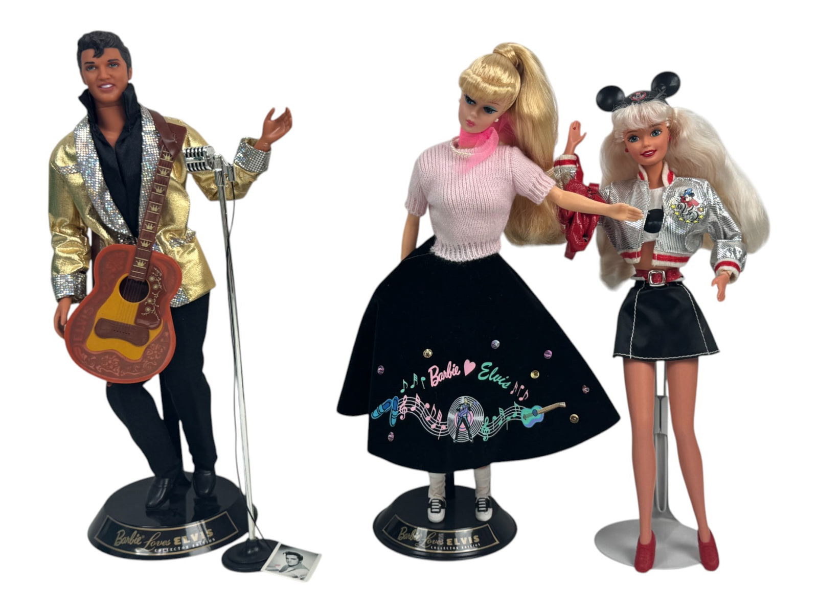 Vintage Disney Barbie Dolls with Disney Accessories Collection Lot (1 of 5)