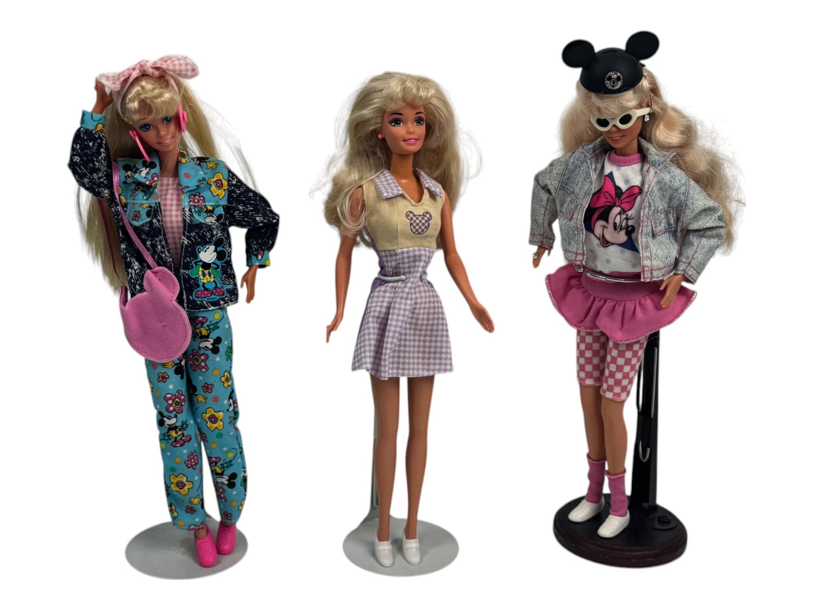 Vintage Disney Barbie Dolls with Disney Accessories Collection Lot (1 of 5)