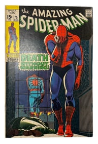 Amazing Spider-Man # 75 The Lizard Marvel Comics 1969