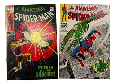 The Amazing Spider-Man #64 & #72 Marvel Comic Books