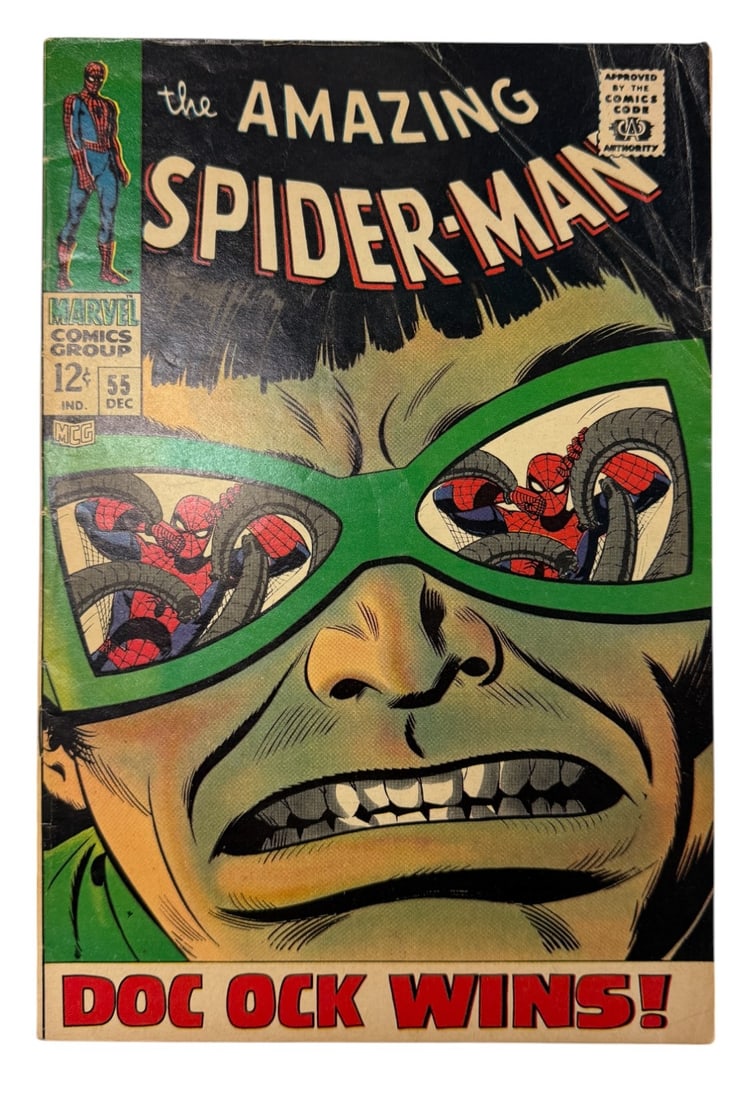 The Amazing Spider-Man #55 Marvel 1967 Comic Book (1 of 3)