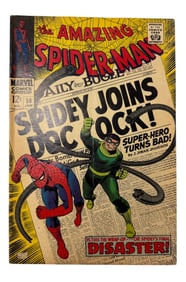 The Amazing Spider-Man #56 First Capt. Stacy Marvel Comic Book