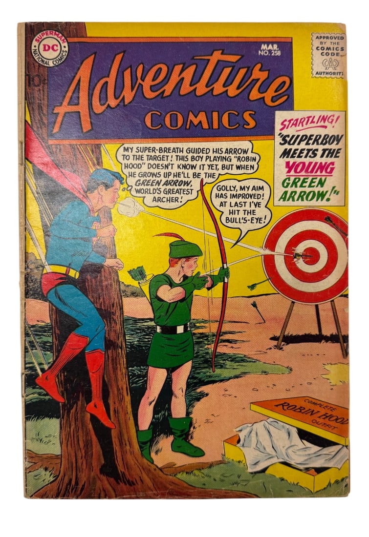 Adventure Comics #258 DC 1959 Comic Book (1 of 3)