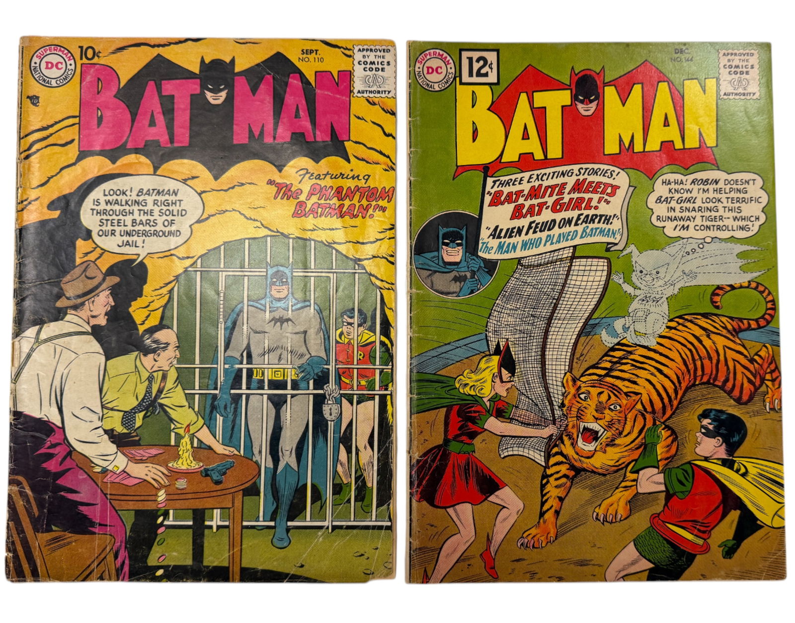 Batman #144 DC 1961 Comic Book (1 of 6)