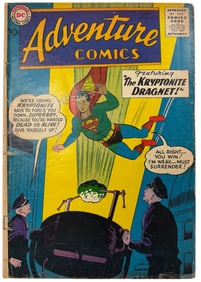 Adventure Comics #256 Origin of Green Arrow DC 1959 Comic Book