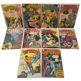 Vintage DC Superboy Comic Book Collection Lot