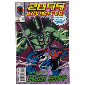 2099 Unlimited #1 Marvel Premiere of Hulk 2099 Comic Book