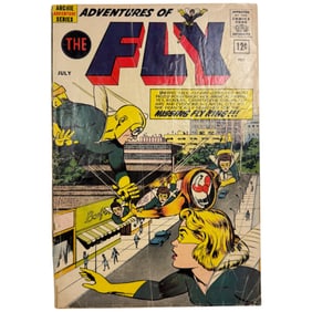 Adventures of The Fly Archie Adventure Series Vintage Comic Book