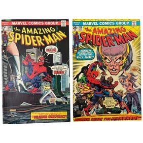 The Amazing Spider-Man #138 & #144 Marvel Comic Books